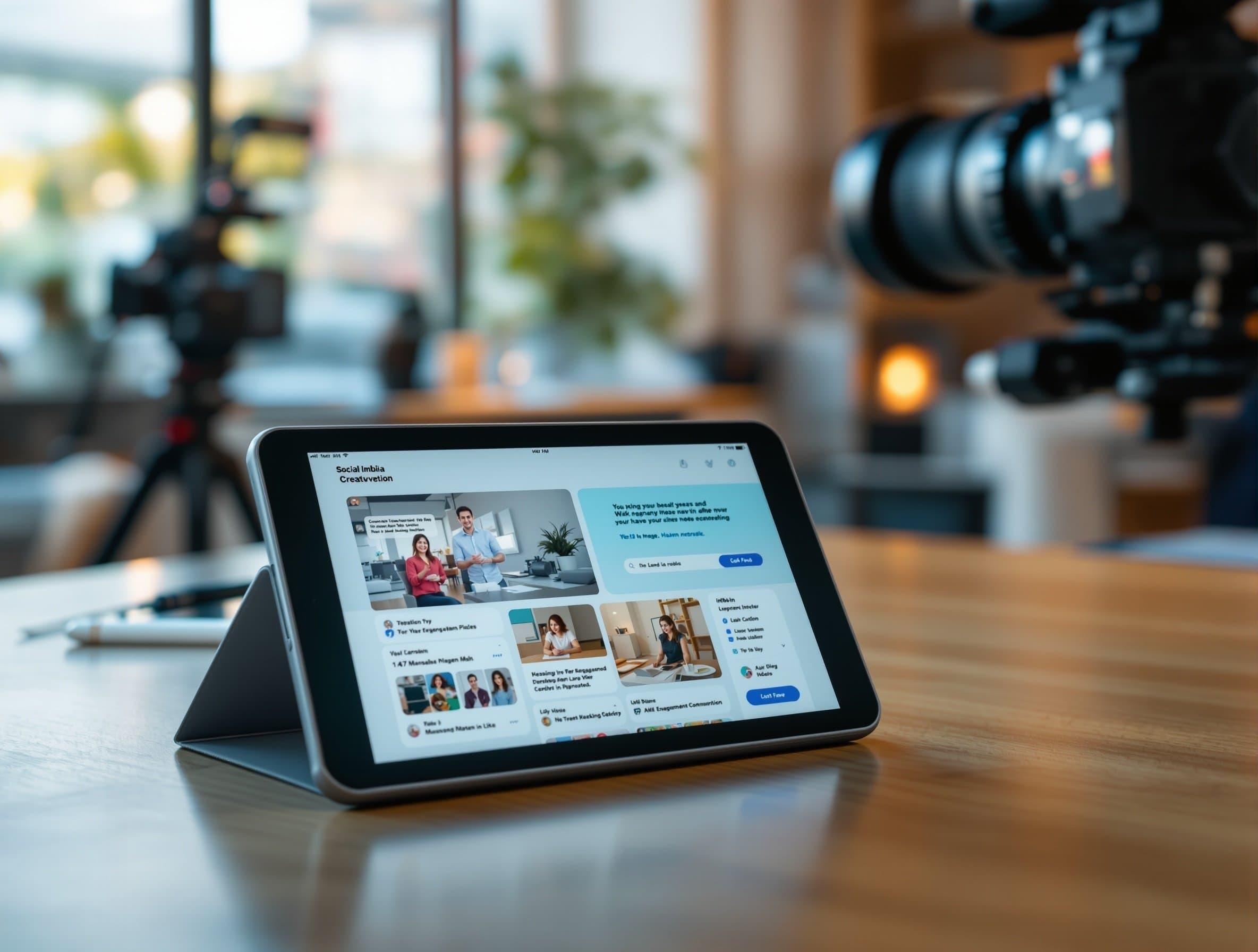 Cinematic Camera Lens